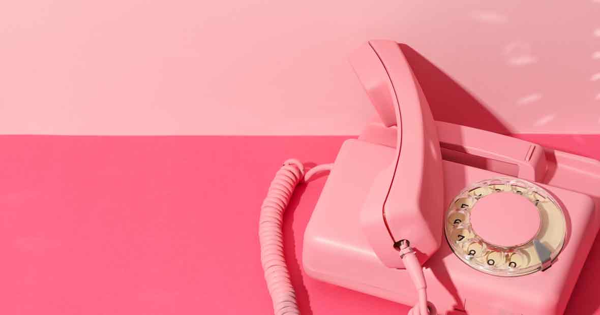 téléphone rose